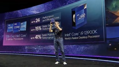 Intel 13th Gen Core Desktop Processors Unveiled